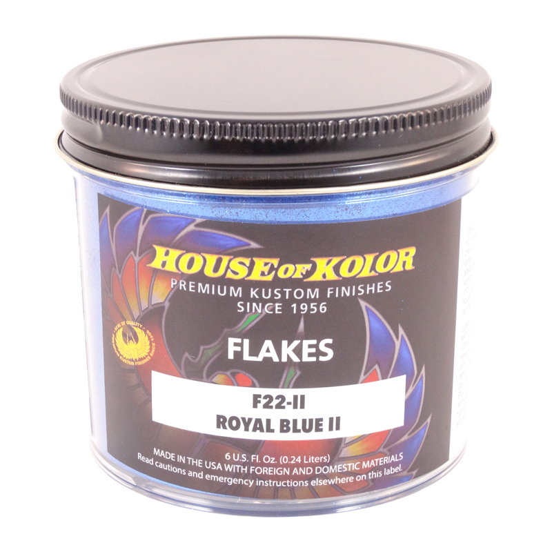 Bilhuset Lack & Reservdelar House of Kolor Royal Blue II Flakes 169,8 gr